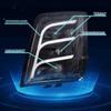 Compatible with Shaanxi Delong X3000 Headlight Assembly, Four-Lens Laser Full LED X5000 Super Bright.