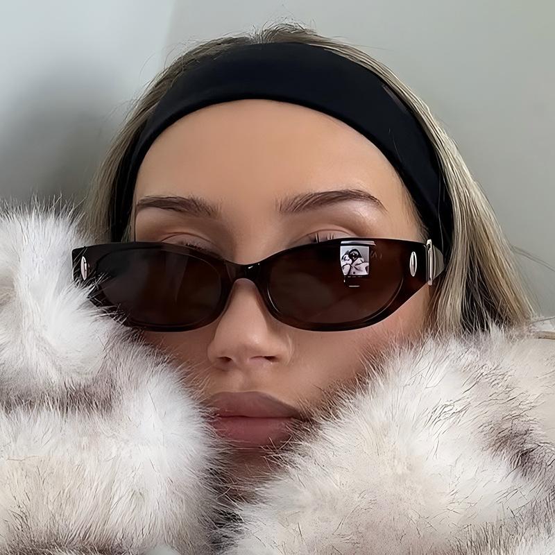 Women's sunglasses, men's and women's fashion small frame sunglasses