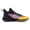 Erke Non-Slip Breathable High-Top Basketball Shoes Men sneakers Purple Black 11123304060-708
