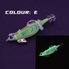 Luminous Design Fishing Hook Lure 3.5# Size Fishing Bait Glow Artificial Lure  Saltwater Fishing