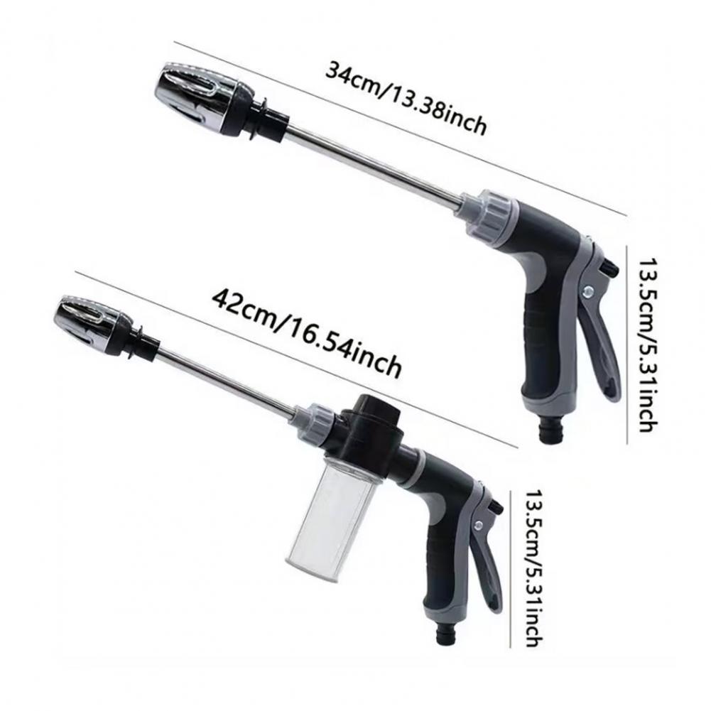 42cm Pressure Washer 15X More Powerful Traditional Hose High-Pressure Cleaner Easy Installation Universal Fit Walkways Cleaner