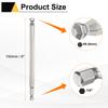 1/2/3pcs Ball End Hex Screwdriver Bit H1.5/H2/H2.5/H8 Head 1/4" Hex Shank 150mm (6") Long Magnetic Metric Screw Driver Drill Bit