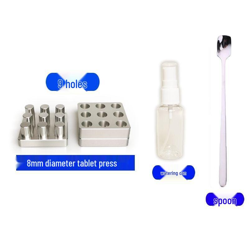 Ręczna prasa do tabletek do medycyny chińskiej i zachodniej, forma na proszek Sanqi, 10 mm