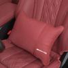 For Mercedes Benz AMG A B C E G CLA W211 W203 W204 C260 E300L A200L Car Seat Safety Headrest Pad Auto Emblem Neck Pillow OS1