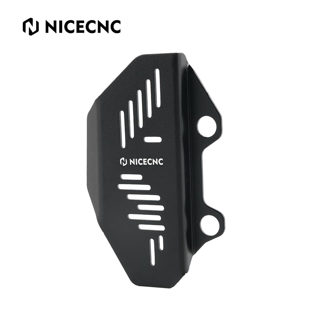 NICECNC For Kawasaki KLR650 KLR 650 2008-2018 Motorcycle Rear Brake Reservoir Guard Protector чёрный