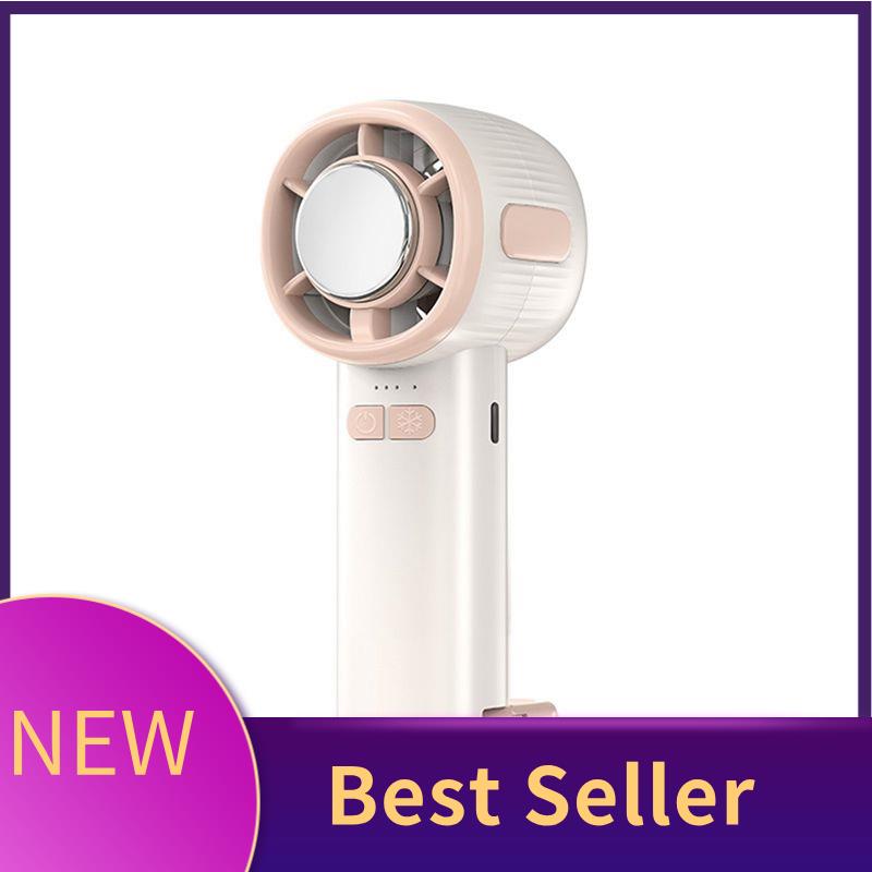 

B69A Wind Speed Turbo Fan Cooling Digital Display Fans Portable Handheld Small Fan Digital Display Ice Cooling A