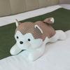 New summer ice bean fabric husky party pillow doll nap pillow plush toy birthday gift