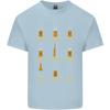 Optimism Pessimism Beer Alcohol Funny Unisexs Light Cotton TShirt