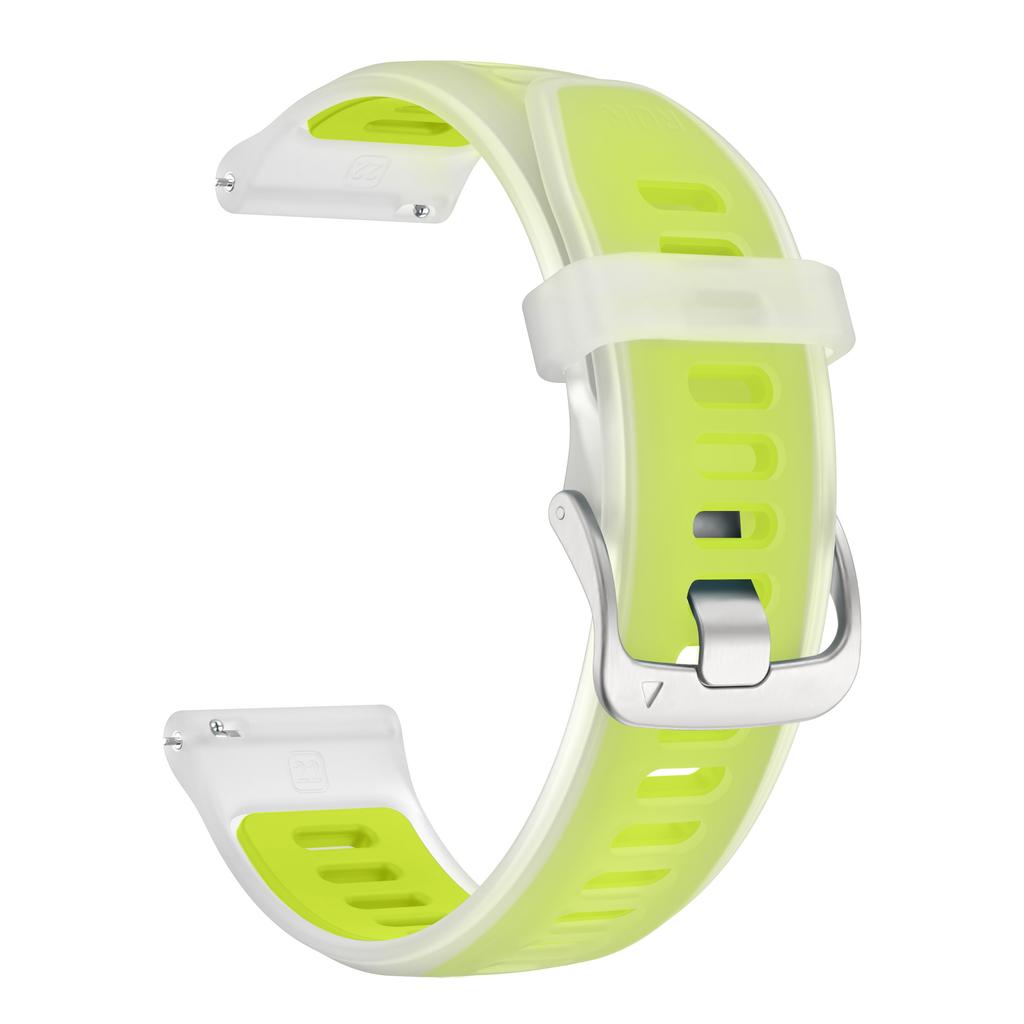 22mm Translucent Silicone Replacement Strap For Suunto 5 9 Peak Pro / Run / RACE S / Ocean / Vertical Wrist Band Bracelet