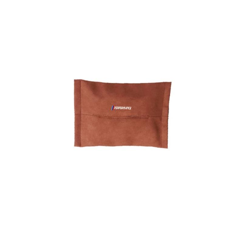 1pc Car Tissue Box Suede Sun Visor Seat Back Hanging Bag For BMW M E46 E90 E60 F30 E39 F10 E87 E36 F20 E92 Serie 1 BT21 G20 X1