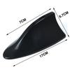 Aileron de signal FM universel pour voiture Shark antenna, self-adhesive car top FM radio signal, the decorative shark fin anten