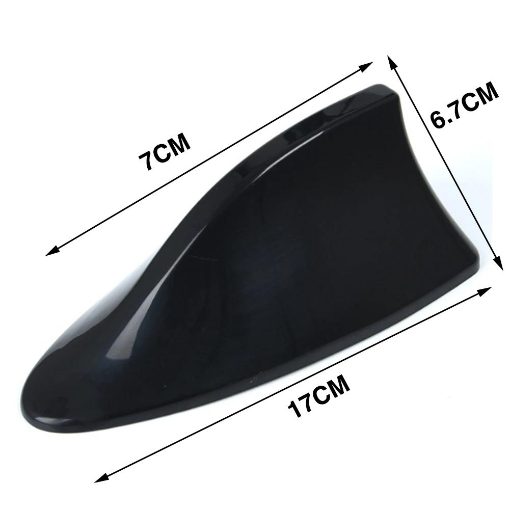 Aileron de signal FM universel pour voiture Shark antenna, self-adhesive car top FM radio signal, the decorative shark fin anten