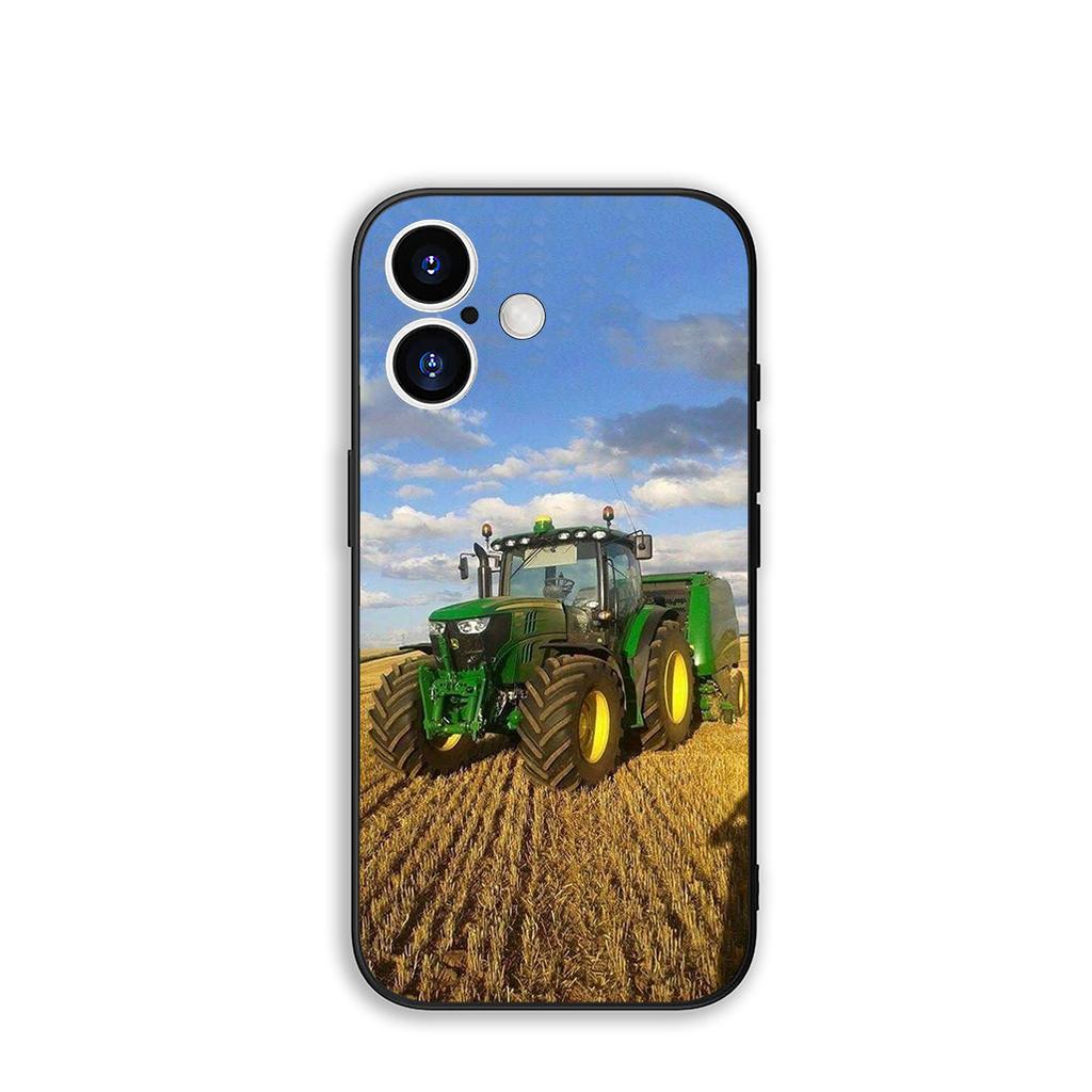 for Samsung Galaxy S25 S24 S22 S23 FE Ultra Plus A56 A05 A06 A15 A16 A55 S7 Edge Phone Cover Case Farms Vehicles Tractors Casing