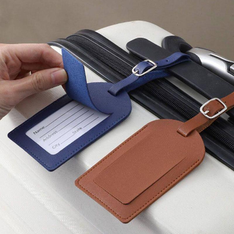 Travel Pu Passport Cover Luggage Tags Wedding Party Bussiness Gift Ticket Holder Passport Holder Case Travel Accessories Set