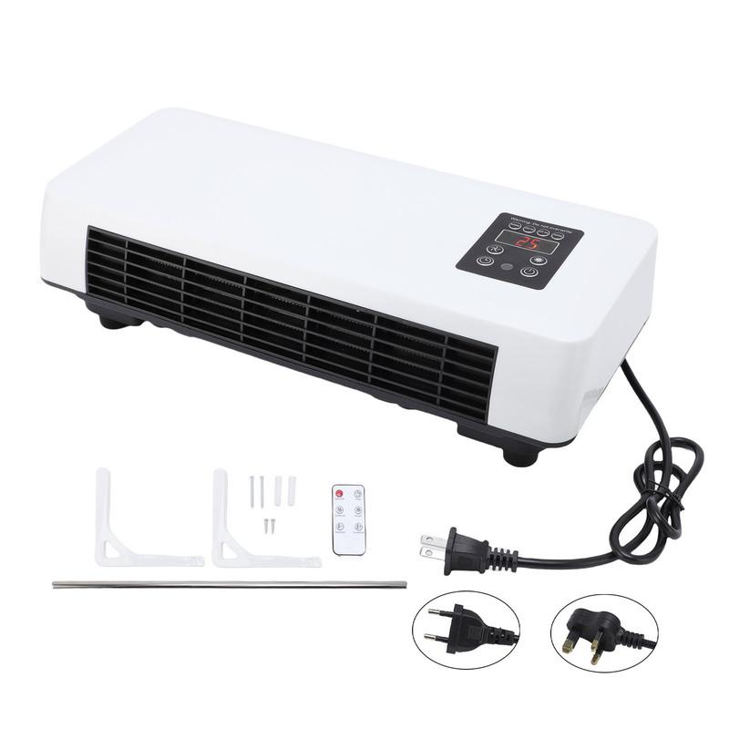 Wall Mounted Air Conditioner Low Noise Wall Hanging Heater Cooler Space Saving Efficient Multifunctional for Home Bedroom
