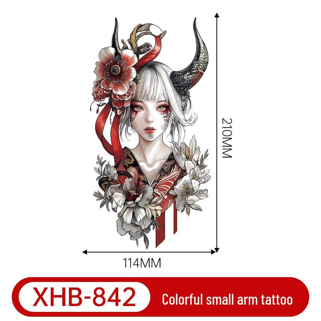 Colorful Butterfly Tattoo: Long-lasting, Waterproof, Semi-permanent Arm Art for a Fresh, Cool Look