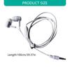 Sports Optimized Earphones Noise Isolation Mic Secure Universal 3.5mm For Marathons Training Daily Commute