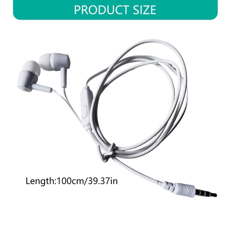 Sports Optimized Earphones Noise Isolation Mic Secure Universal 3.5mm For Marathons Training Daily Commute