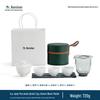 Nanshan Sir Ice Jade Porcelain Portable Travel Tea Set