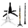 Portable Clarinet Stand Holder,Detachable Clarinet Stand,4Leg Clarinet Support Rest,Musical Instrument Display Stand