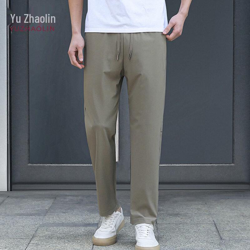 YUZHAOLIN Men s Quick-Dry Casual Sports Pants M хаки