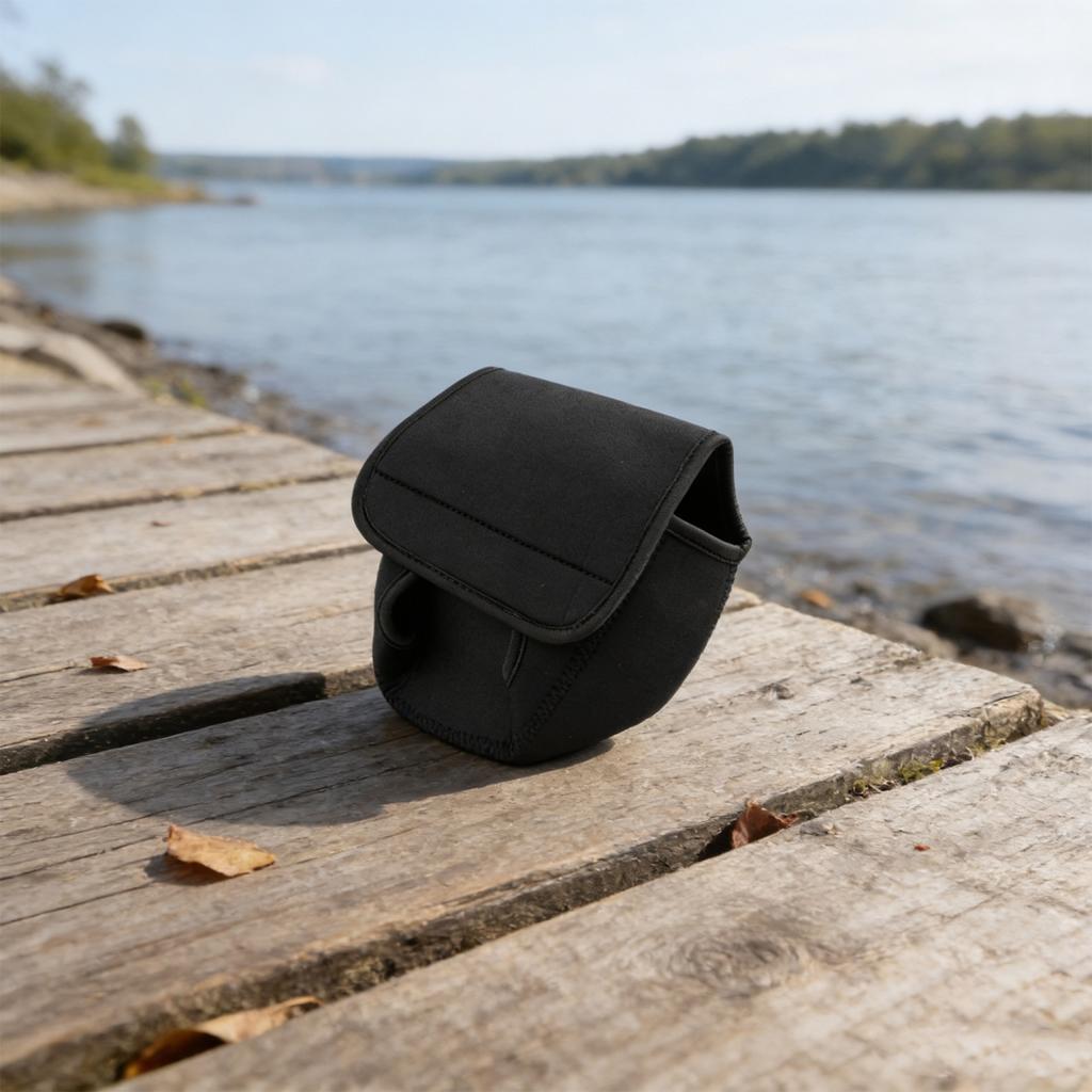 Breathable Mesh Design Fishing Reel Cover Portable Waterproof Cover
