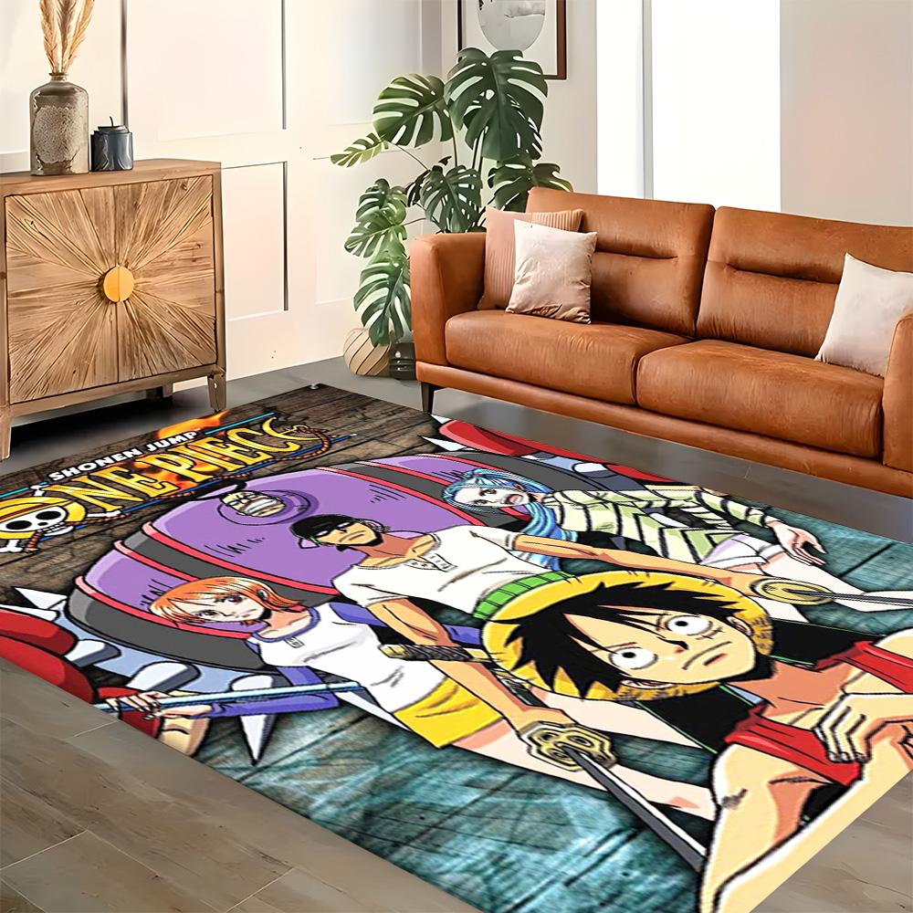 One Piece Adventure for Living Room Rug, Bedroom, Study Room, Hallway Decoration, Perfect for Home Decoration or Holiday Gifts