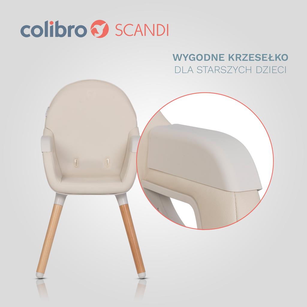 COLIBRO SCANDI ALMOND high chair