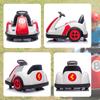 Kinder-Stoßauto 6V, 360° Drehung, elektrisches Kinder-Stoßauto mit Doppelmotor, Musik und Hupe