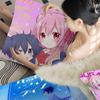 Happy Sugar Life Pillow Covers Cartoon Sofa Decorative Home Doublesided Printing Short Plush Cute Cushion Cover
