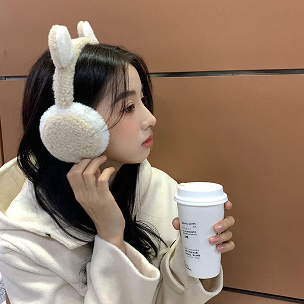 Ear For Girls Children Cat Ears Warmer Headband Winter Ear Cover Women Earmuffs Korean Plush Earlap