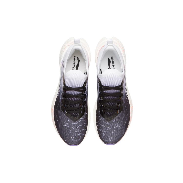Li Ning Textile, TPU Cushioning Slip Resistant Abrasion Resistant Lightweight Breathable Low top Running Shoes Women's ARMR006-2