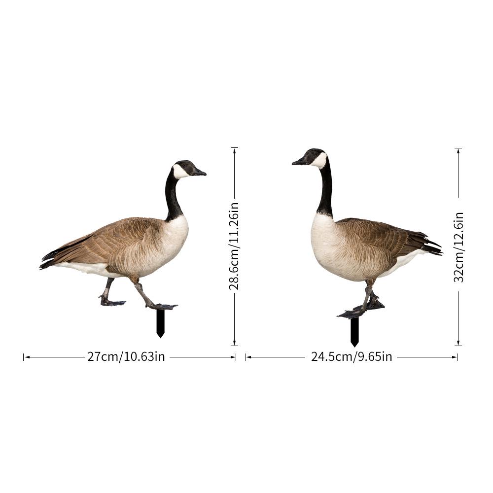 YKLU069-256 3D Rooster, Hen, Duck & Pig Outdoor Garden Decoration Plug