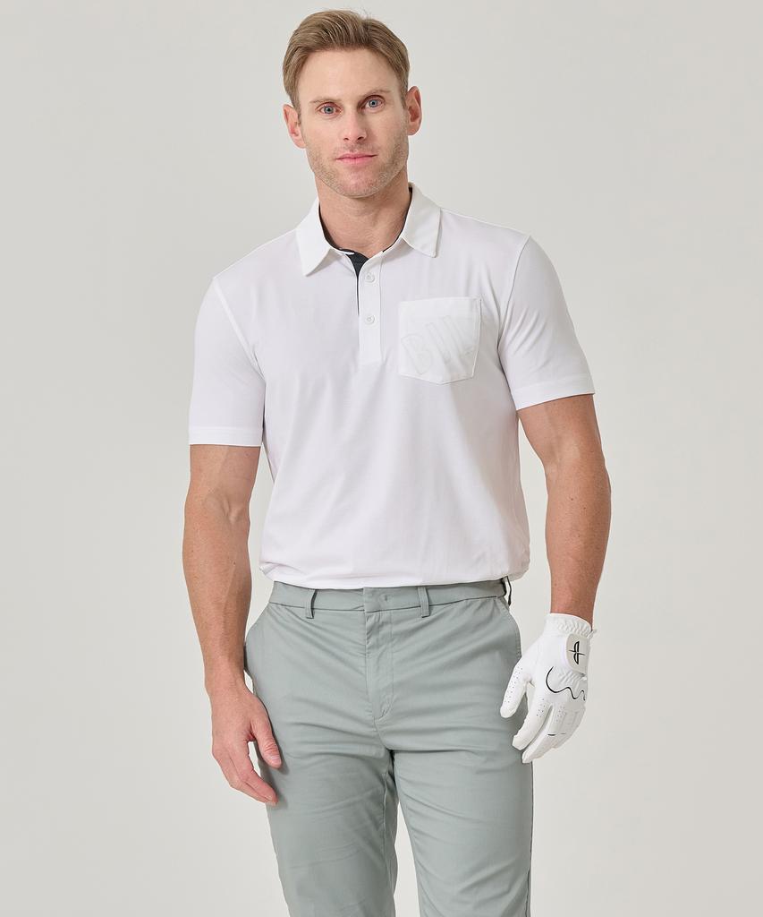 BILTMORE Men'S Golf Pocket Decoration Short Sleeve T-Shirt