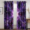 Trendy Colorful Starry Sky Dye Explosion High Shading Curtains for Cool Girl Boy Bedroom Living Room Hotel Clackout Curtain