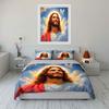 Spiritual Themed Three-Piece Decor Set Exquisite Three-Piece Bedding Set Gift For Kids And Adults