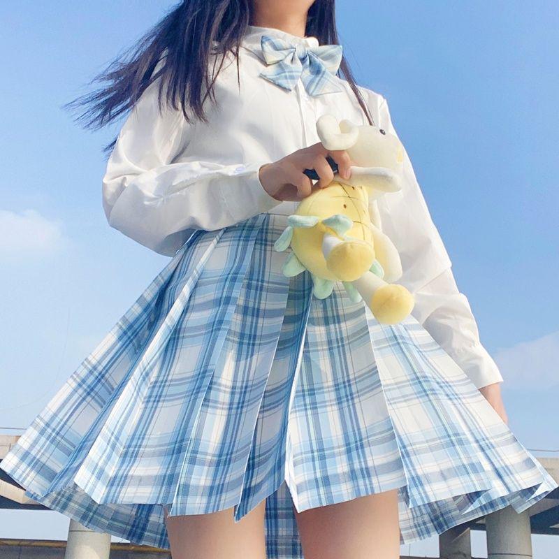 Rabbit Sew Summer School Style JK Uniform Set - Gentle Skirt and Top