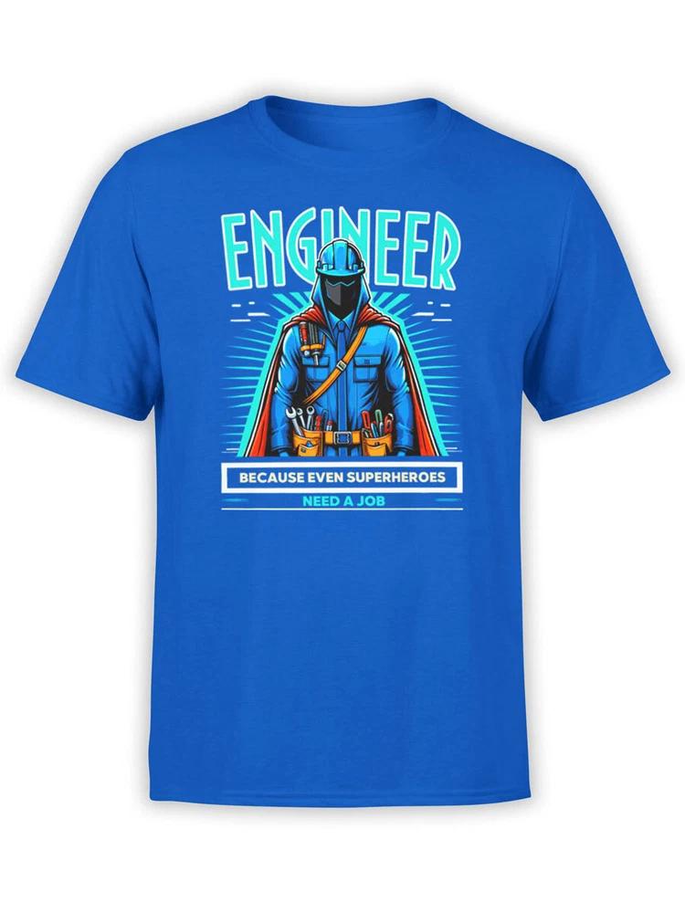 Engineers Tshirt Collection Superhero Shift Tshirt Unisex S
