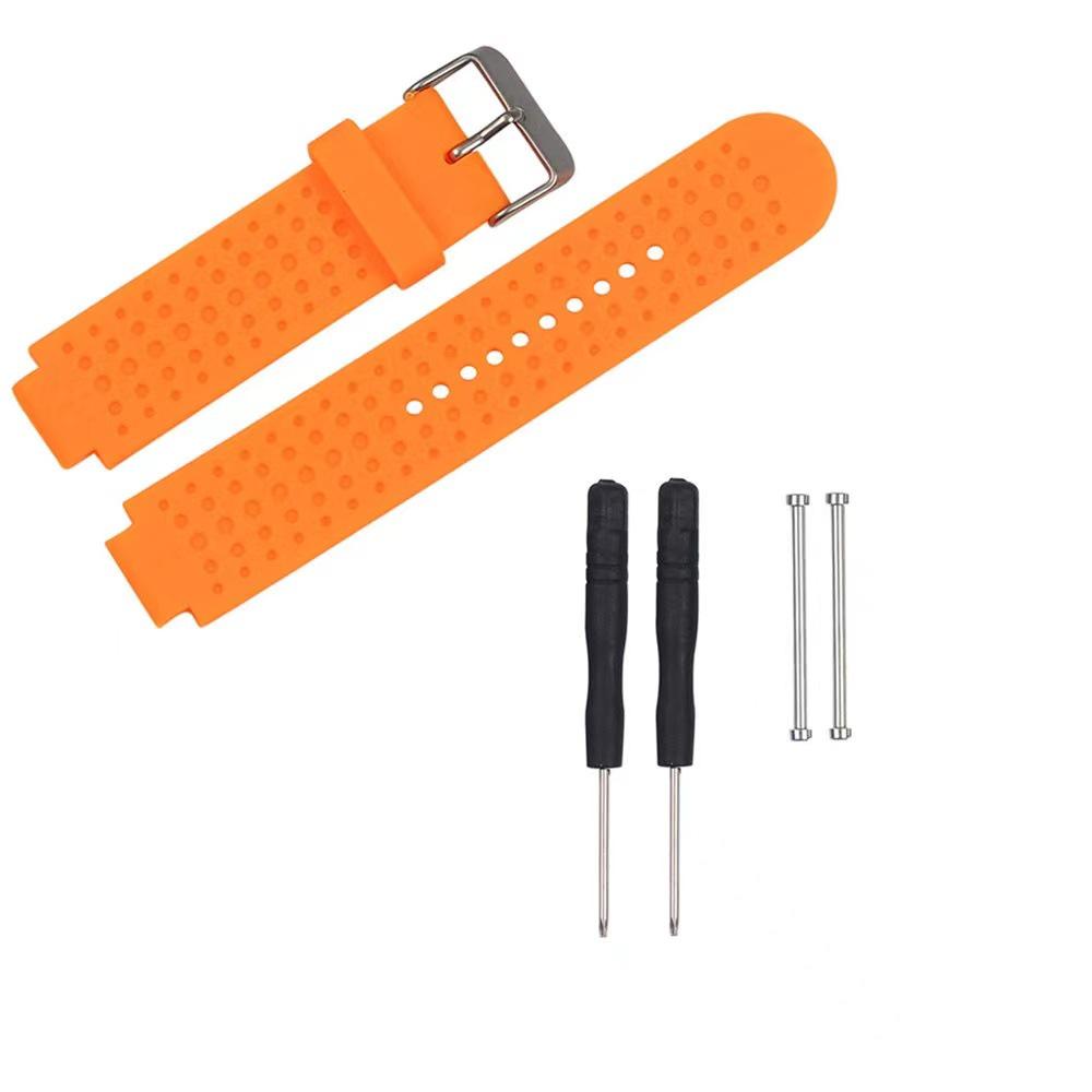 Cinturino Sportivo in Silicone Compatibile per Garmin Forerunner 220/230/235/620/630/735XT