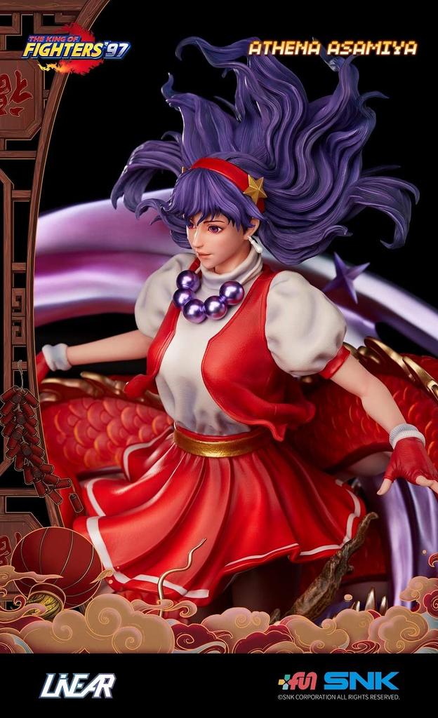 THE KING OF FIGHTERS Athena Asamiya Scale Polystone Painted Finished Figure LiNEAR/Kaitendo '97 1/4