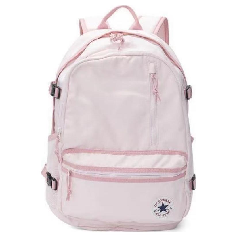 New Converse Straight Edge Polyester Backpack Regular Unisex Pink 10021138-A15