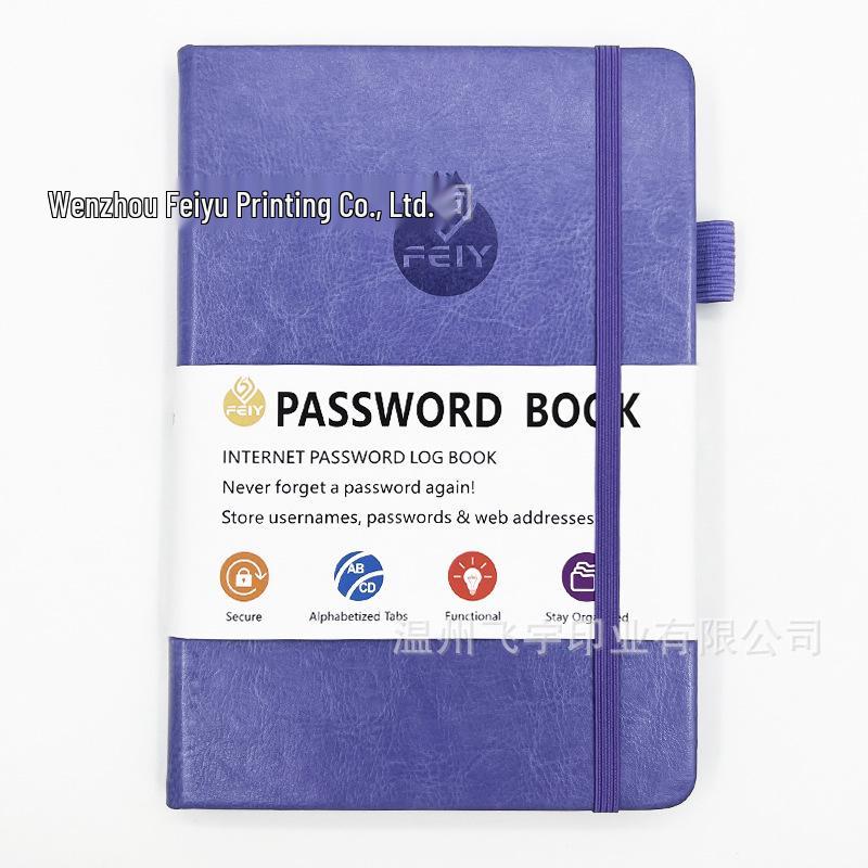 In Stock: English Password, Address & Telephone Book - Cross-border Festival Notebook