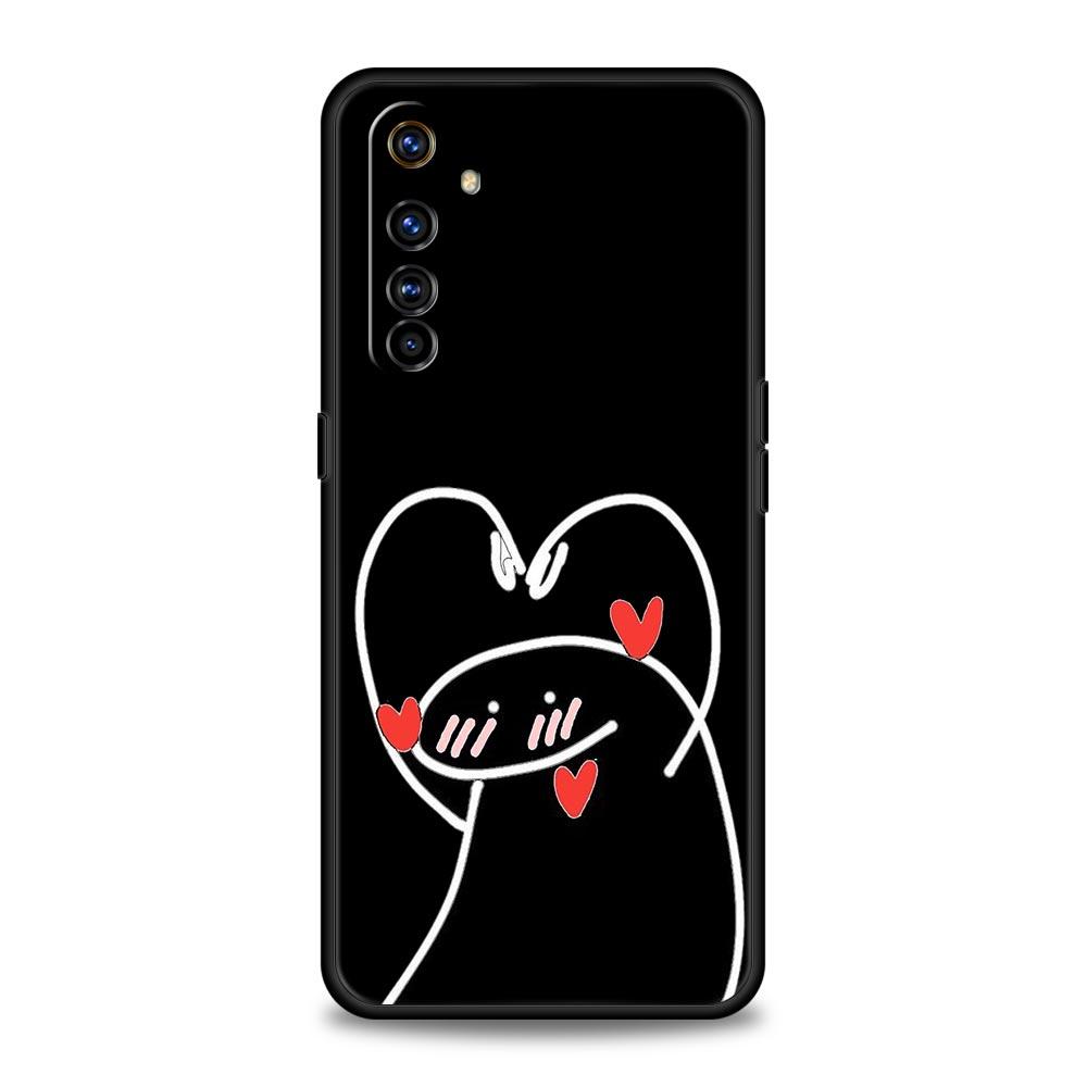 Cute Cartoon Matchman Phone Case For Realme 12 11 10 9 8 5G 7 6 GT5 GT3 GT2 Pro C21 C11 C25 C35 For Realme GT Neo 2 3 3T 5 Cover
