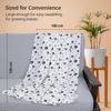 LuvLap 100% Cotton Muslin Baby Swaddle Set, Pack of 3, Breathable Soft Baby Towel Wrap for Newborns, 120cm X 100cm Animals