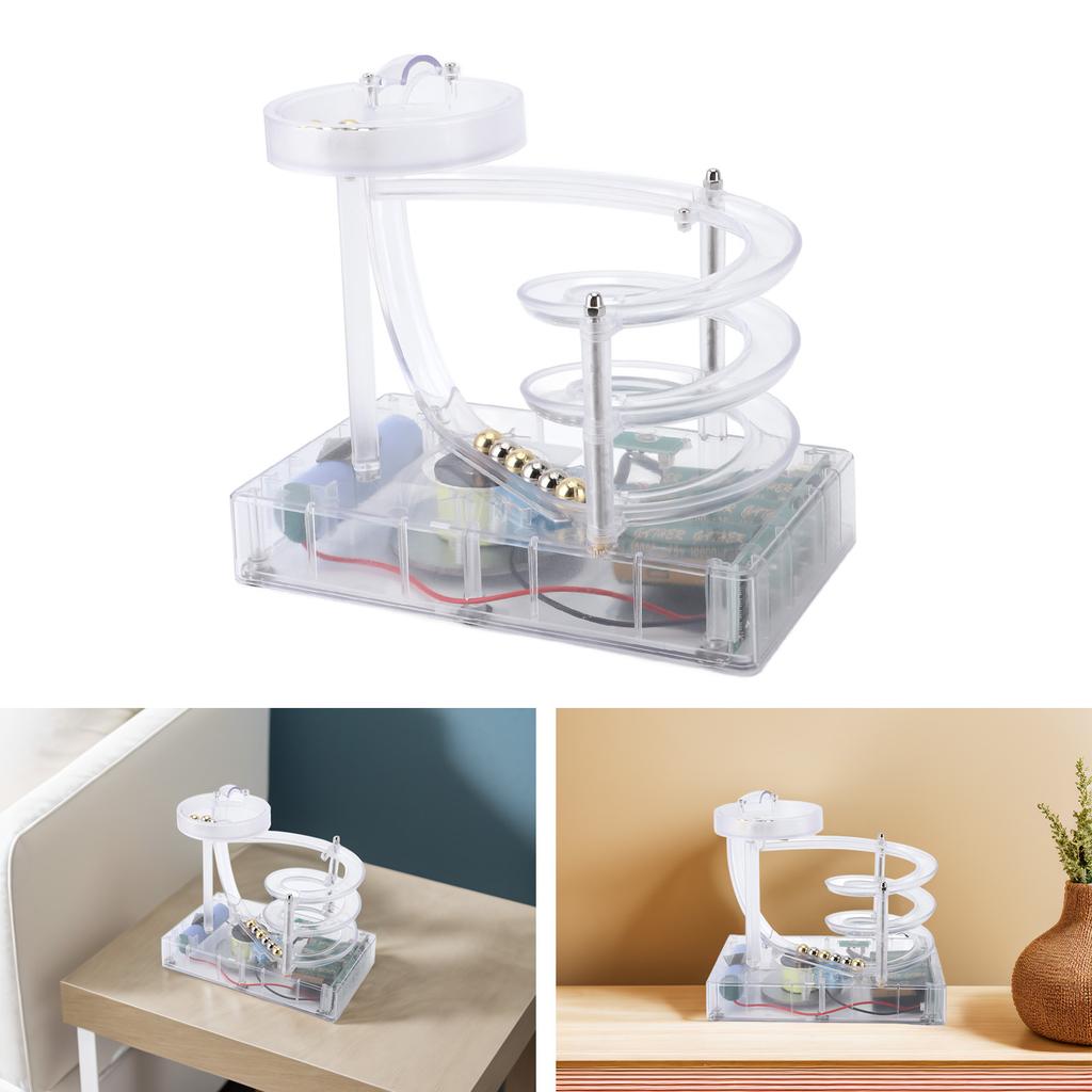 Art Perpetual Motion Machine Ornament Desk Non Stop Rolling   Toy Science Physics Gadget Desktop Decoration