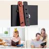 High Quality Chinese Style Bookmark Sandalwood Carving Wooden Book Mark Sun Moon Starry Mountain Book Clip Students Teachers