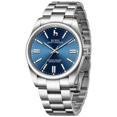 BUREI Watch Men's Popular Ranking Quartz Watch Waterproof Analog Brand Men's Luxury Arm Watch 3