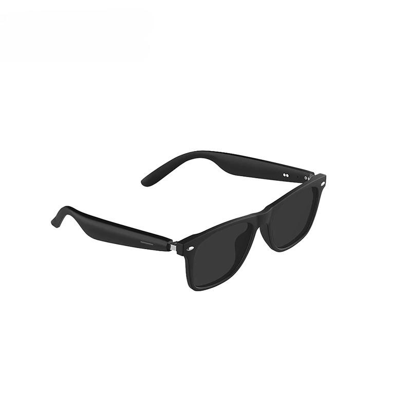 

Business AI Glasses Translator Bluetooth Headphones Anti-Blue Light Sunglasses Hi-Fi Audio Earbuds Real-Time Translation Headset чорний
