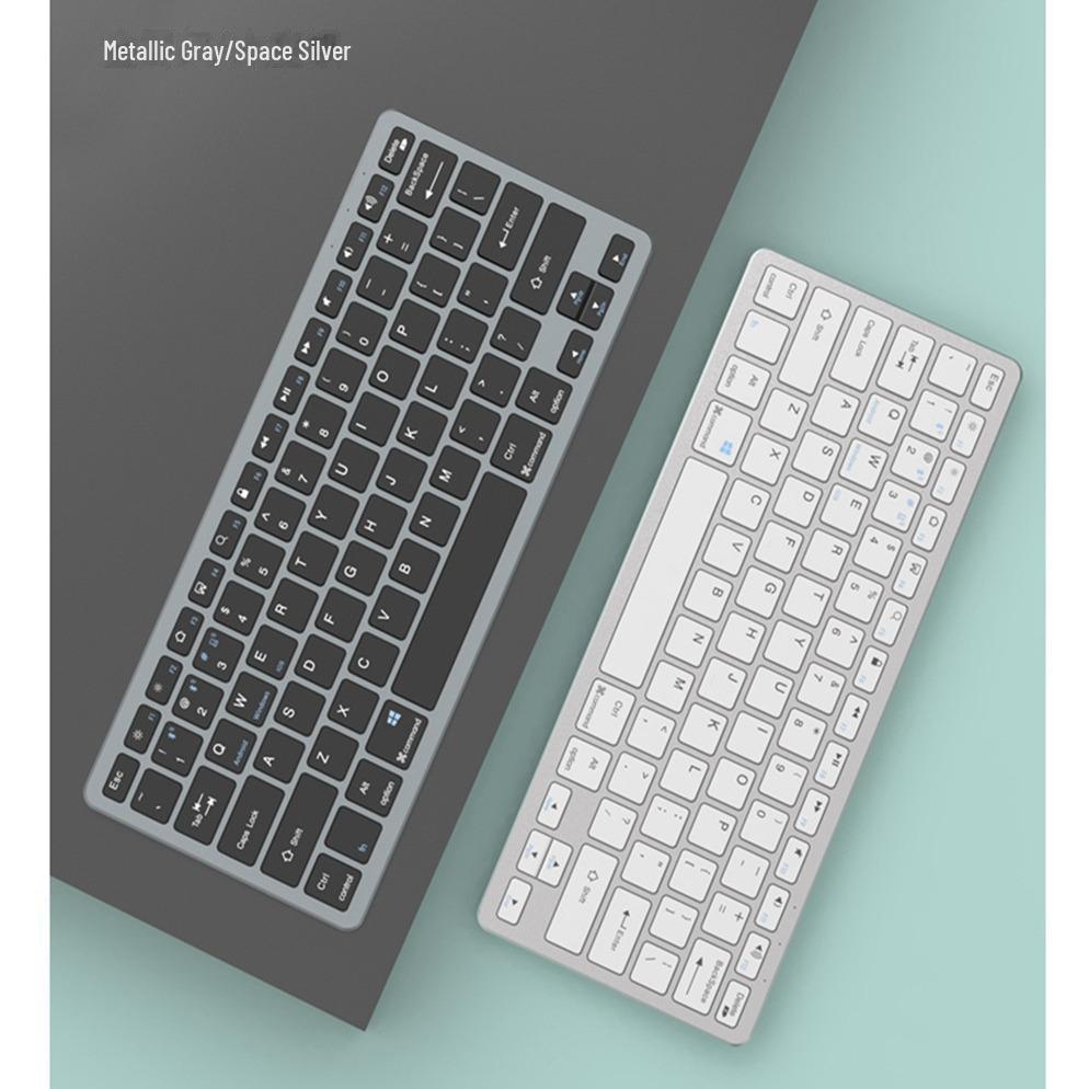 Leises, wiederaufladbares Bluetooth-Tastatur- und -Maus-Set für Büro, Gaming und den Heimgebrauch