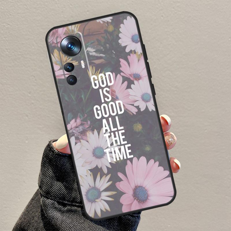 Bible Jesus Christ Christian Quotes Capa For POCO F5 X5 X3 Pro M6 M5s X4 F4 GT F3 Case For Xiaomi 13 Lite 11T 12T 12 Pro 12X